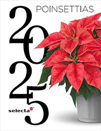 2025 poinsettias catalog cover featuring Christmas Beauty Prince.